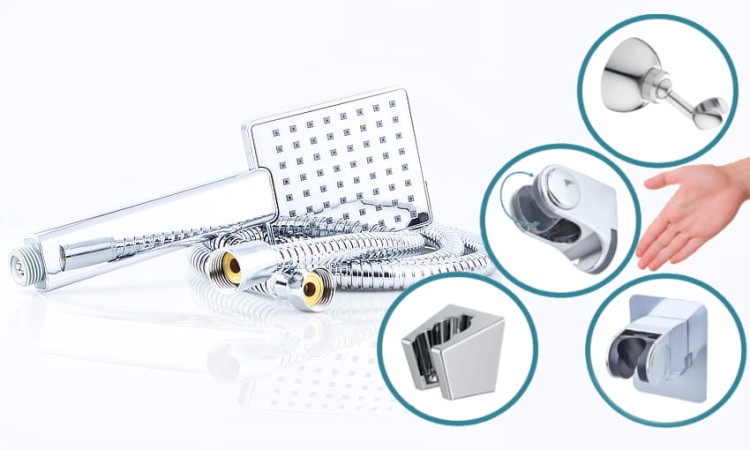 SOTBE Zestaw prysznicowy z uchwytami do wyboru