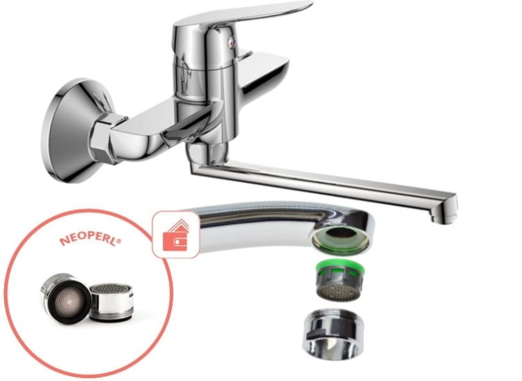 SOTBE  VANTAA bateria kuchenna umywalkowa ścienna